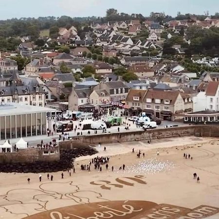 Appartamento Fenetres Sur Mer Arromanches Esterno foto